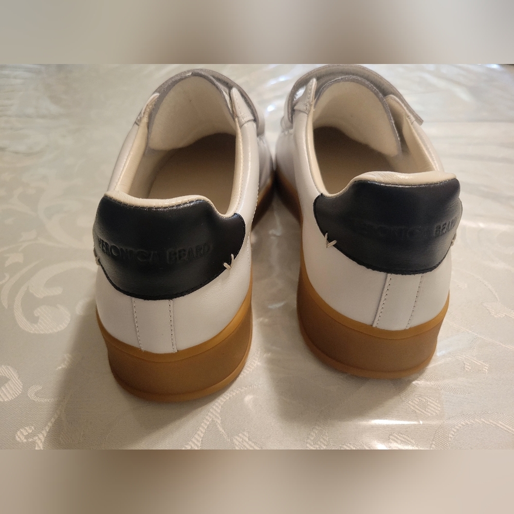 Veronica Beard White and Black Sneakers - Picture 6 of 7